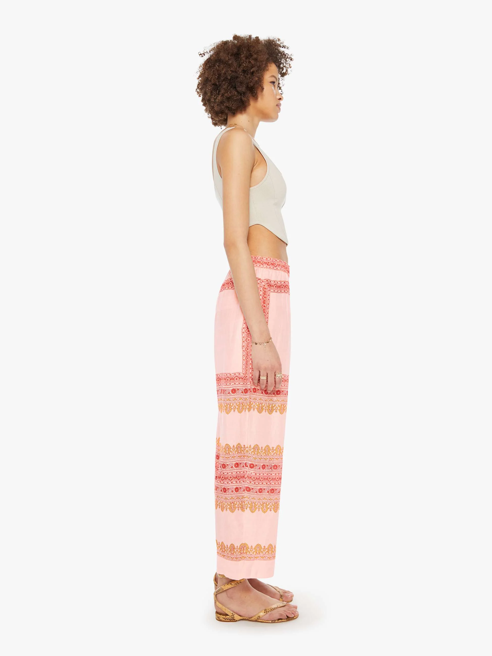 Alix Of Bohemia Otto Pant - Blush Tile - Image 3