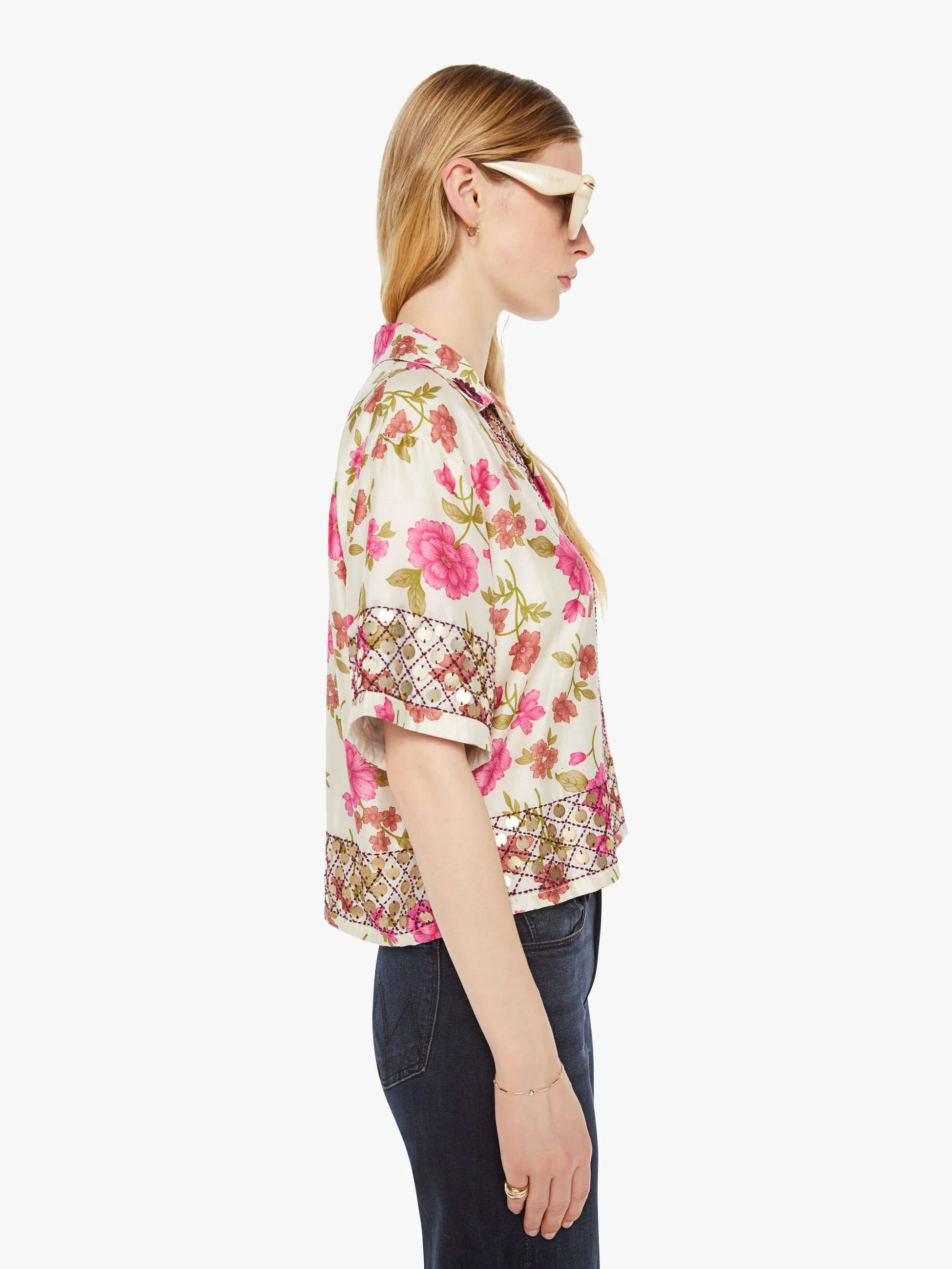 Alix Of Bohemia Stevie Coin Shirt - Camellia - Image 3