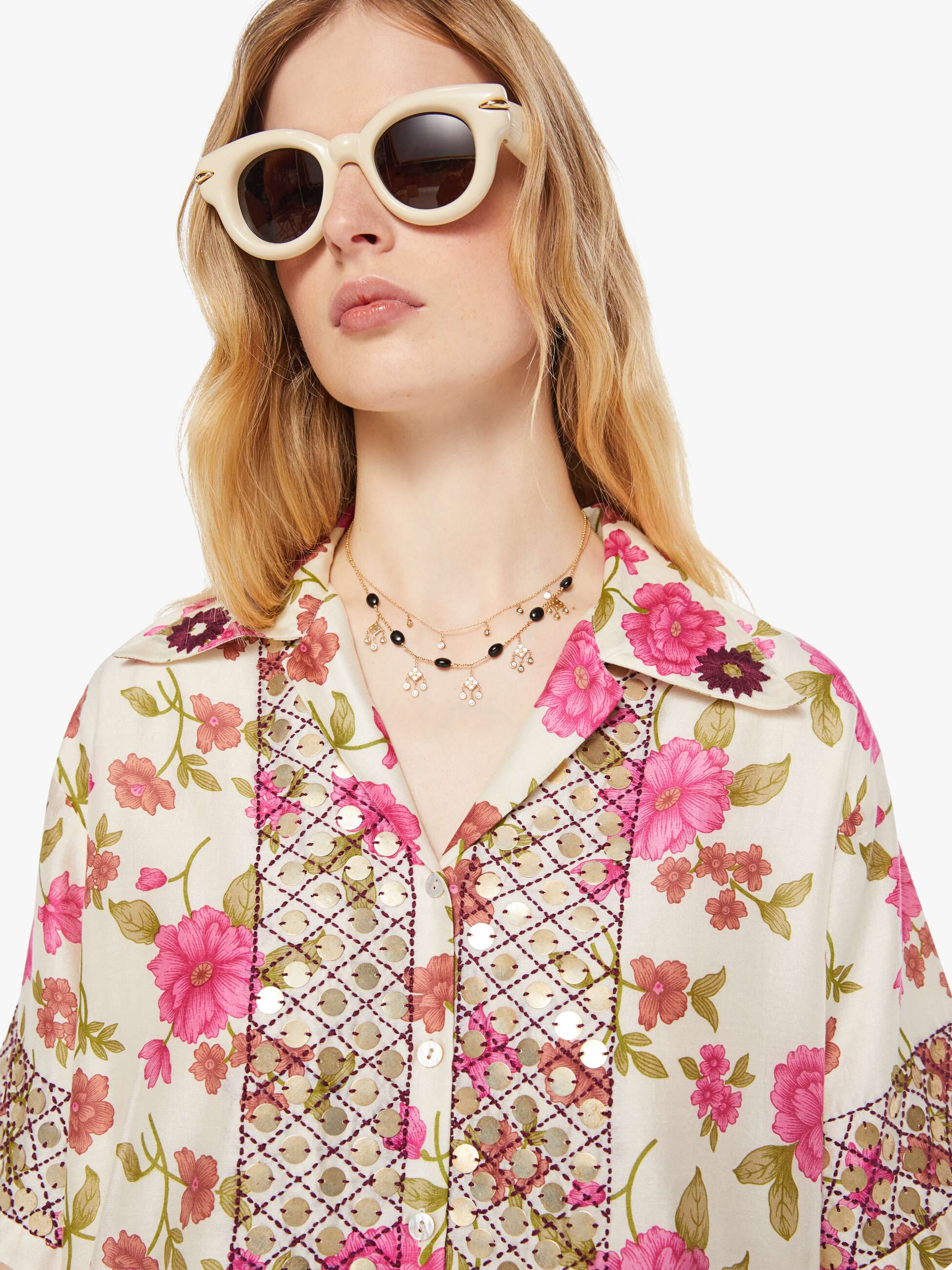 Alix Of Bohemia Stevie Coin Shirt - Camellia - Image 6