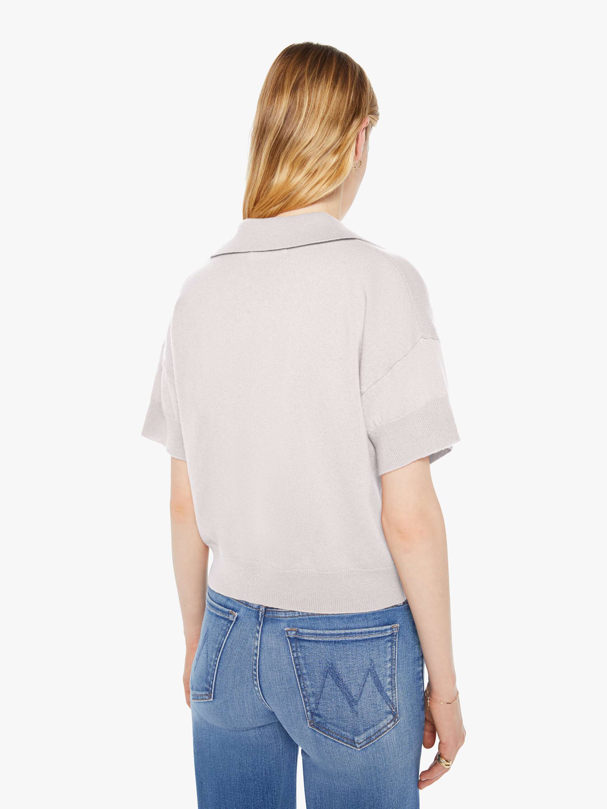 SABLYN Mirabelle Short Sleeve Polo - Skye - Image 3