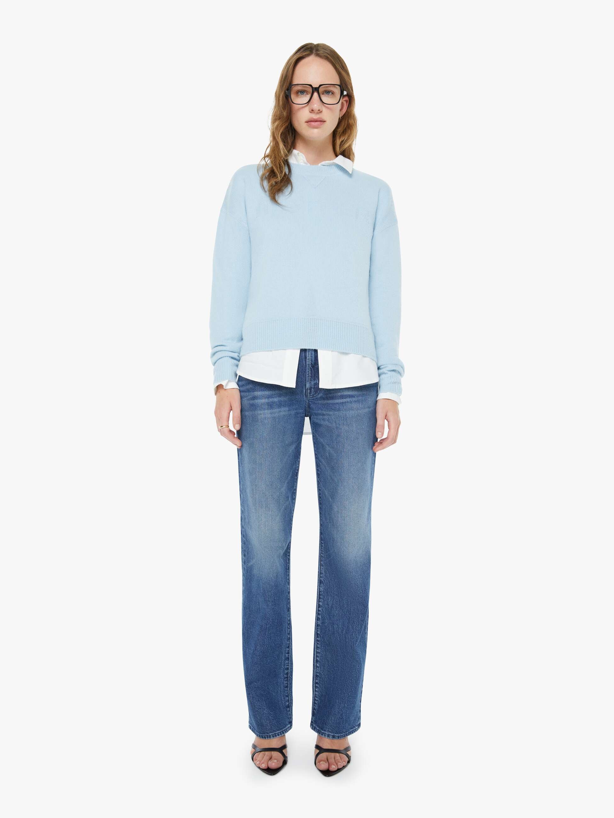 The Logo Jumper - Light Blue - Image 5